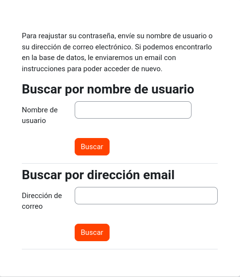 Contraseña del la plataforma